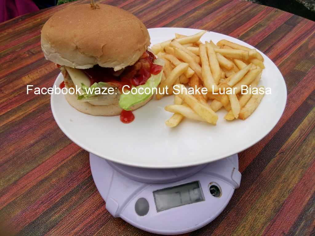 burger bakar coconut shake muar